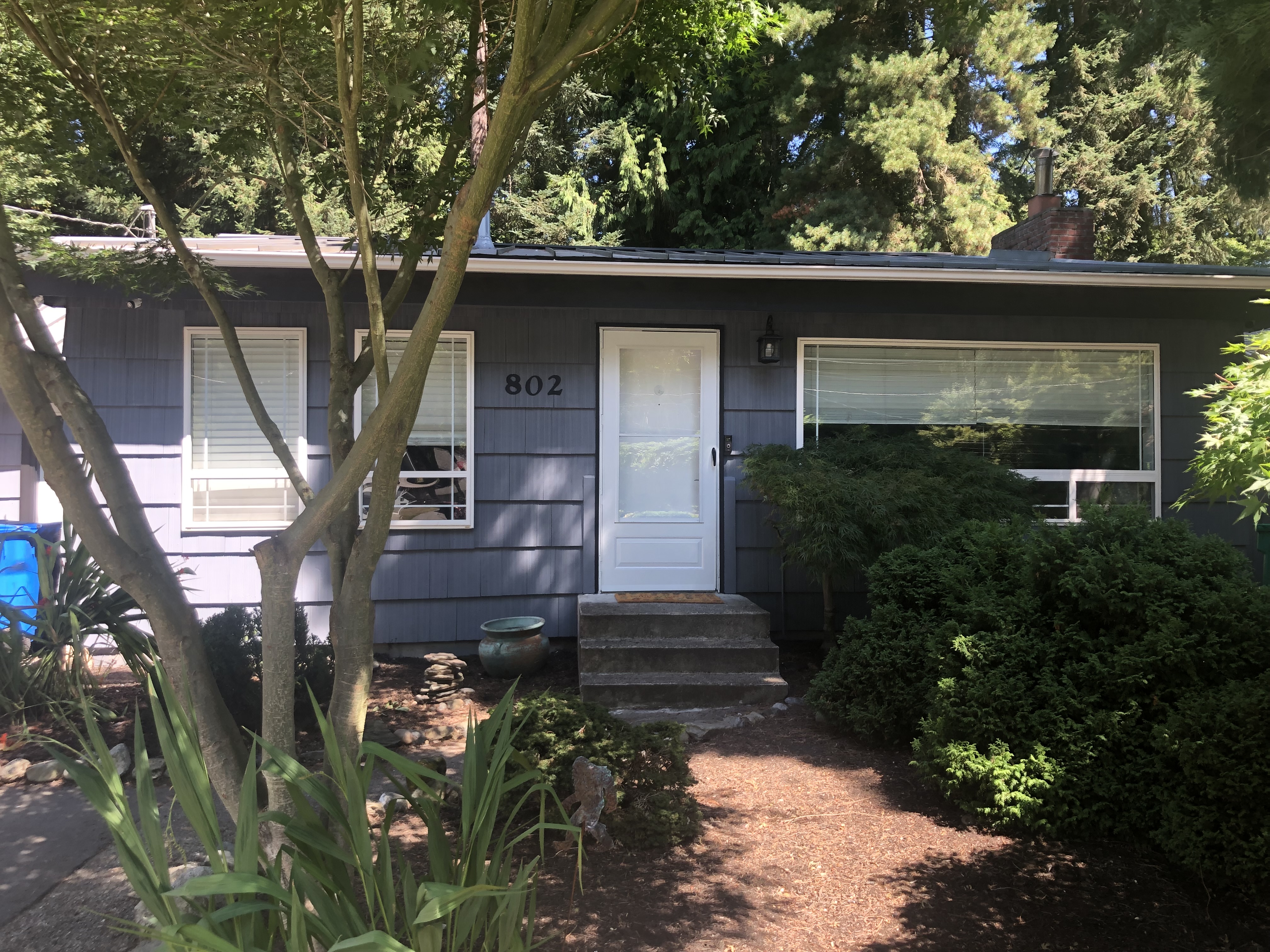 House after paint