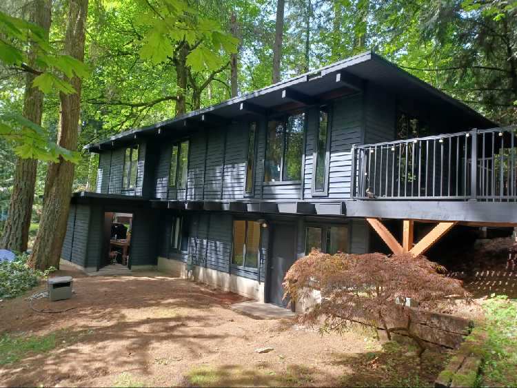Exterior house paint