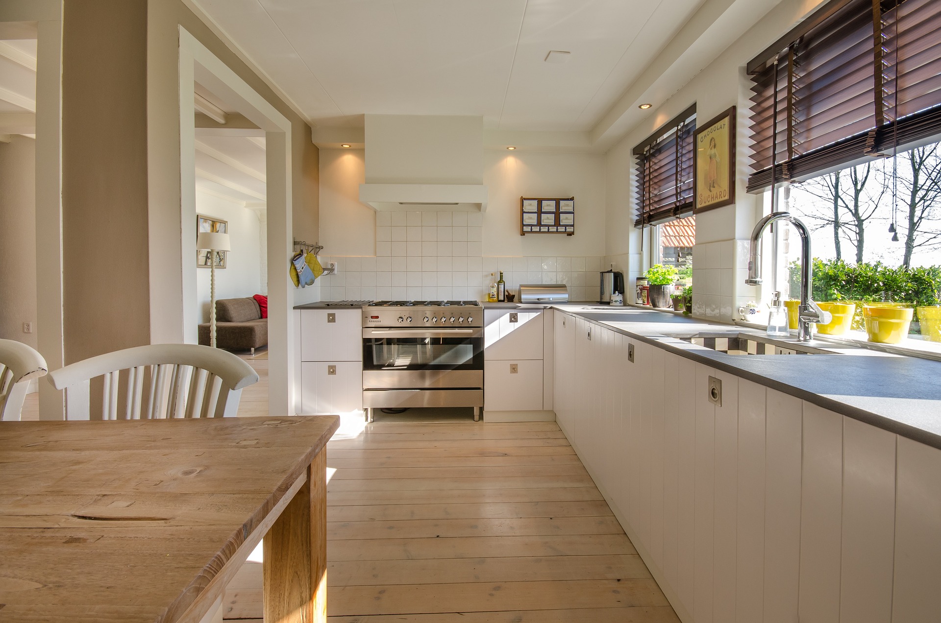 Interior kitchen cabinets paint