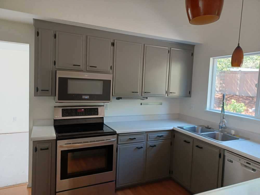 Interior kitchen cabinets paint