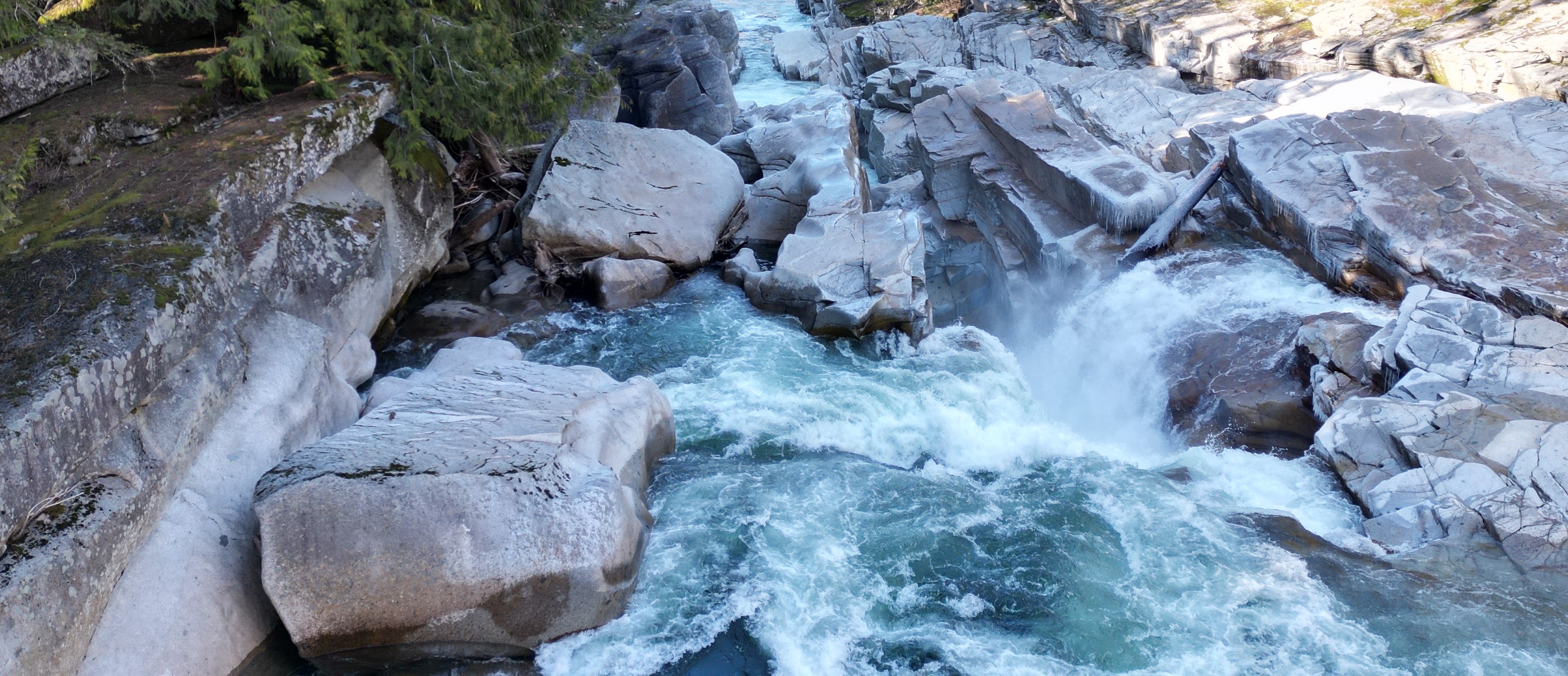 Image of raging river